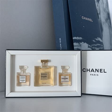 chanel miniatures gift set|More.